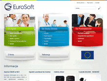 Tablet Screenshot of eurosoft.com.pl