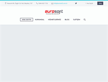 Tablet Screenshot of eurosoft.com.tr